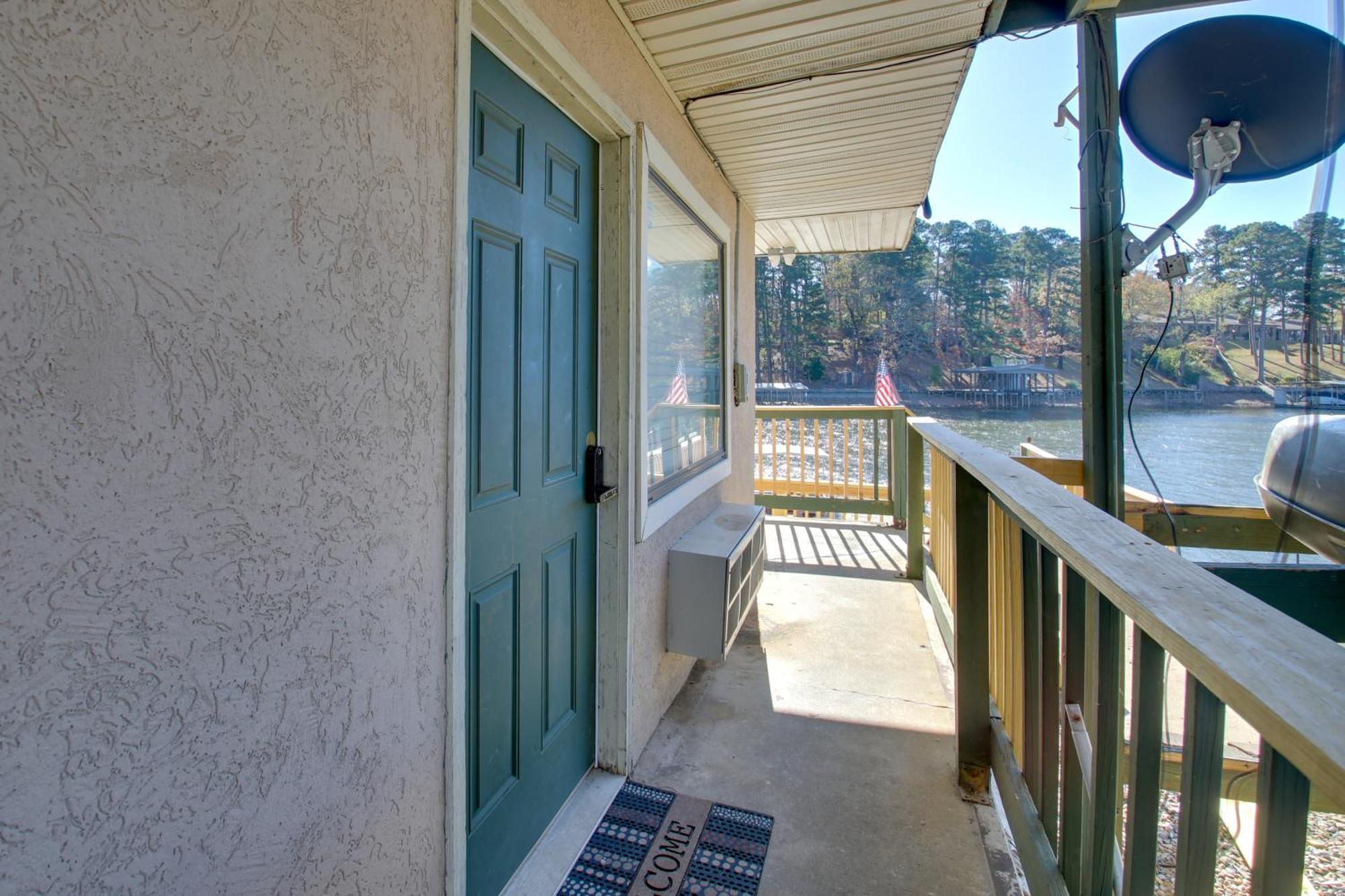 Hot Springs Condo With Lake Access And Boat Dock! Eksteriør bilde