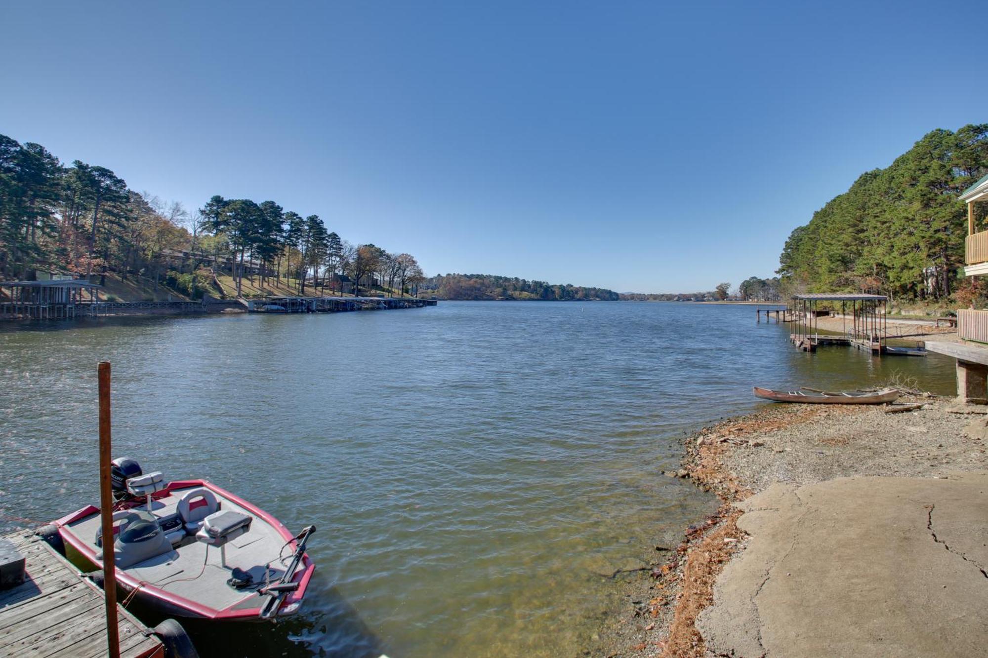 Hot Springs Condo With Lake Access And Boat Dock! Eksteriør bilde