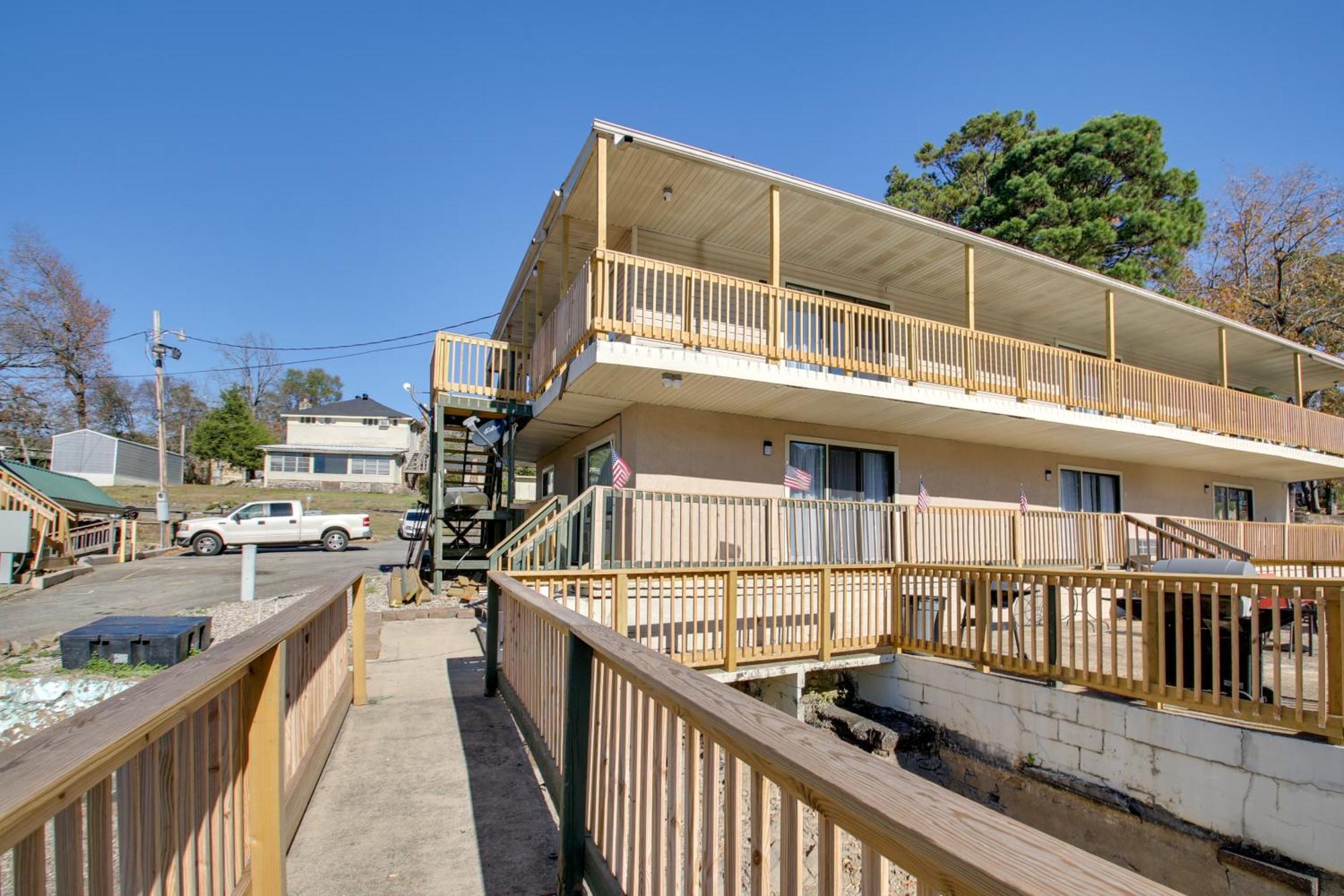 Hot Springs Condo With Lake Access And Boat Dock! Eksteriør bilde